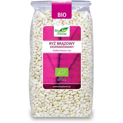 RYŻ BRĄZOWY EKSPANDOWANY BIO 150 g - BIO PLANET