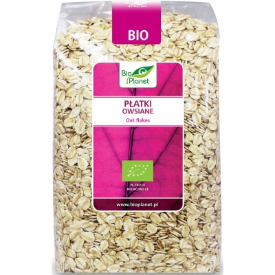 PŁATKI OWSIANE BIO 600 g - BIO PLANET