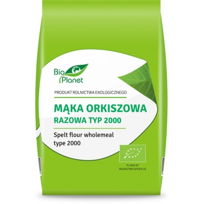 MĄKA ORKISZOWA RAZOWA TYP 2000 BIO 500 g - BIO PLANET