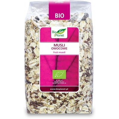 MUSLI OWOCOWE BIO 600 g - BIO PLANET