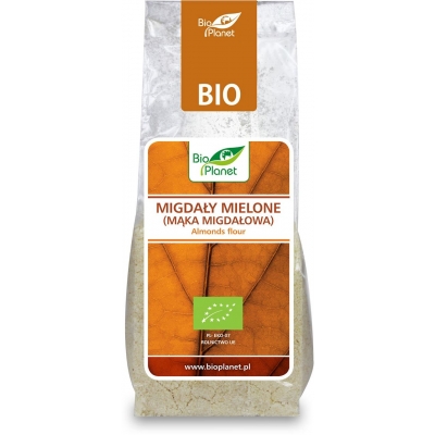 MIGDAŁY MIELONE (MĄKA MIGDAŁOWA) BIO 100 g - BIO PLANET