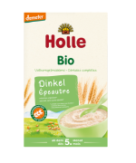 KASZKA ORKISZOWA PEŁNOZIARNISTA BEZ DODATKU CUKRÓW OD 5 MIESIĄCA DEMETER BIO 250 g - HOLLE