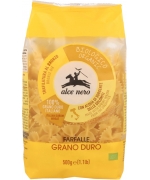 MAKARON (SEMOLINOWY) FARFALLE BIO 500 g - ALCE NERO