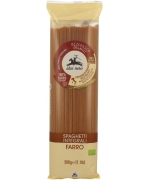 MAKARON (Z PŁASKURKI RAZOWY) SPAGHETTI BIO 500 g - ALCE NERO