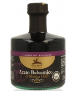 OCET BALSAMICZNY Z MODENY PREMIUM FILTROWANY BIO 250 ml - ALCE NERO