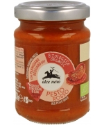 PESTO CZERWONE Z SUSZONYCH POMIDORÓW BIO 130 g - ALCE NERO