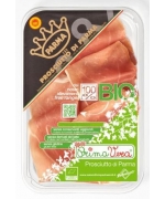 SZYNKA PARMEŃSKA (PROSCIUTTO DI PARMA) PLASTRY BEZGLUTENOWA BIO 70 g - PRIMAVERA