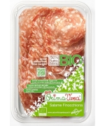 SALAMI Z FENKUŁEM PLASTRY BEZGLUTENOWE BIO 70 g - PRIMAVERA