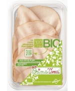 PIERŚ Z INDYKA GOTOWANA PLASTRY BEZGLUTENOWA BIO 70 g - PRIMAVERA