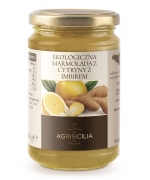 MARMOLADA Z CYTRYN Z IMBIREM BIO 360 g - AGRISICILIA