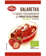 GALARETKA O SMAKU TRUSKAWKOWYM BEZGLUTENOWA BIO 40 g - AMYLON