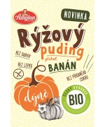 BUDYŃ RYŻOWY Z DYNIĄ O SMAKU BANANOWYM BEZGLUTENOWY BIO 40 g - AMYLON