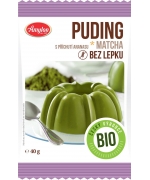 BUDYŃ Z HERBATĄ MATCHA O SMAKU ANANASOWYM BEZGLUTENOWY BIO 40 g - AMYLON