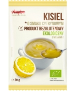 KISIEL O SMAKU CYTRYNOWYM BEZGLUTENOWY BIO 30 g - AMYLON