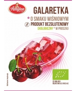 GALARETKA O SMAKU WIŚNIOWYM BEZGLUTENOWA BIO 40 g - AMYLON