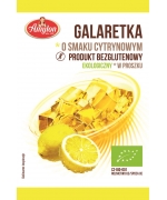 GALARETKA O SMAKU CYTRYNOWYM BEZGLUTENOWA BIO 40 g - AMYLON