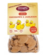 CIASTKA ORKISZOWE Z JABŁKIEM BIO 100 g - ZEMANKA