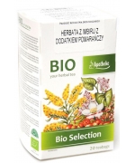 HERBATKA IMBIR - POMARAŃCZA BIO (20 x 1,5 g) 30 g - APOTHEKE