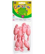 LIZAKI OKRĄGŁE O SMAKU MALINOWYM BEZGLUTENOWE BIO (7 x 10 g) 70 g - CANDY TREE