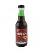 OLEJ SEZAMOWY (Z PRAŻONYCH NASION) BEZGLUTENOWY BIO 250 ml - TERRASANA