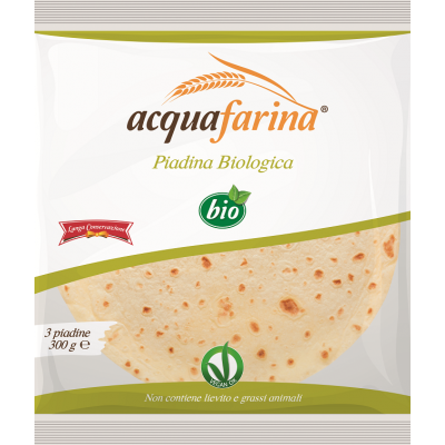 PIADINA TRADYCYJNA BIO (3 x 100 g) 300 g - ALIMENTA