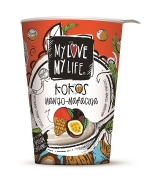 DESER KOKOSOWY MANGO - MARAKUJA BEZGLUTENOWY BIO 180 g - MY LOVE MY LIFE